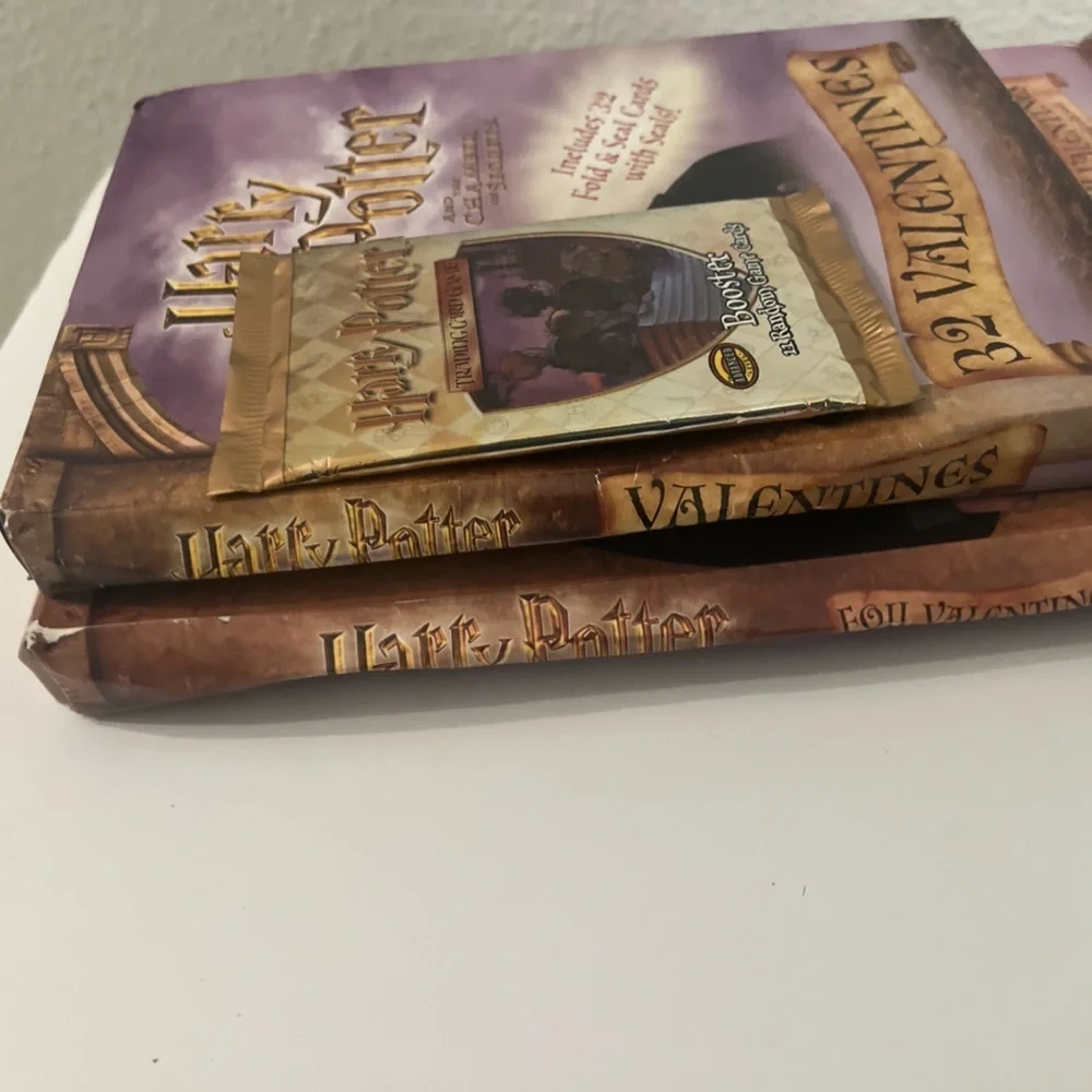 Harry Potter Chamber of Secrets Valentine collectors set : 3 separate pieces